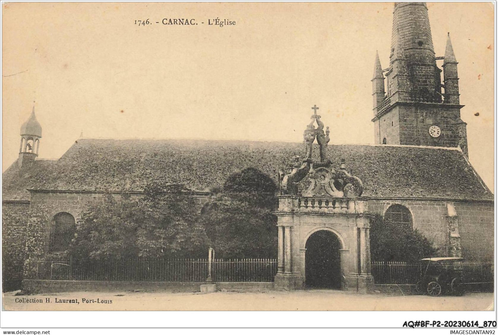 AQ#BFP2-56-0433 - CARNAC - L'église - Carnac