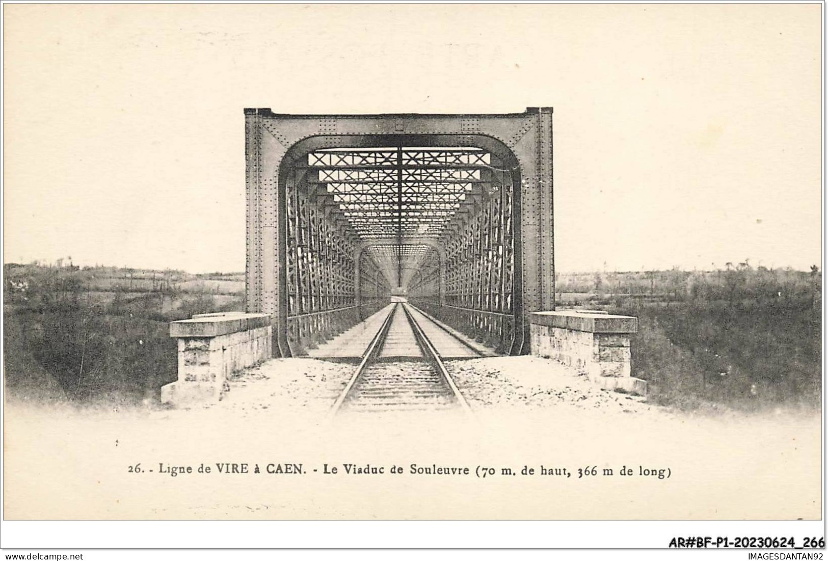 AR#BFP1-14-0134 - Ligne De VIRE à CAEN - Le Viadue De La Souleuvre - Caen