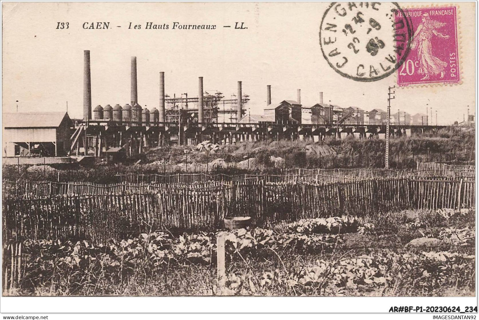 AR#BFP1-14-0118 - CAEN - Les Hauts Fourneaux - Usine - Caen