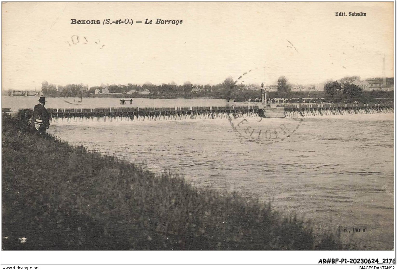 AR#BFP1-95-1092 - BEZONS - Le Barrage - Bezons