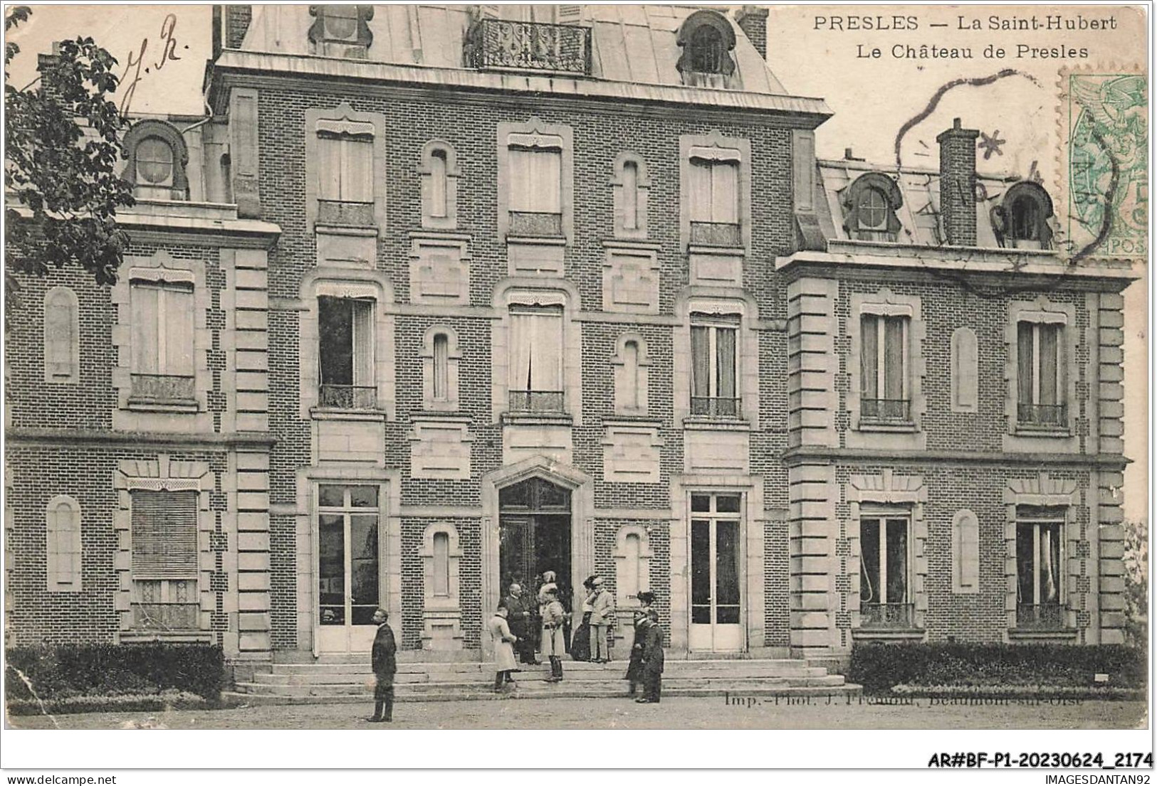 AR#BFP1-95-1091 - PRESLES - La Saint-Hubert - Le Château De Presles - Presles