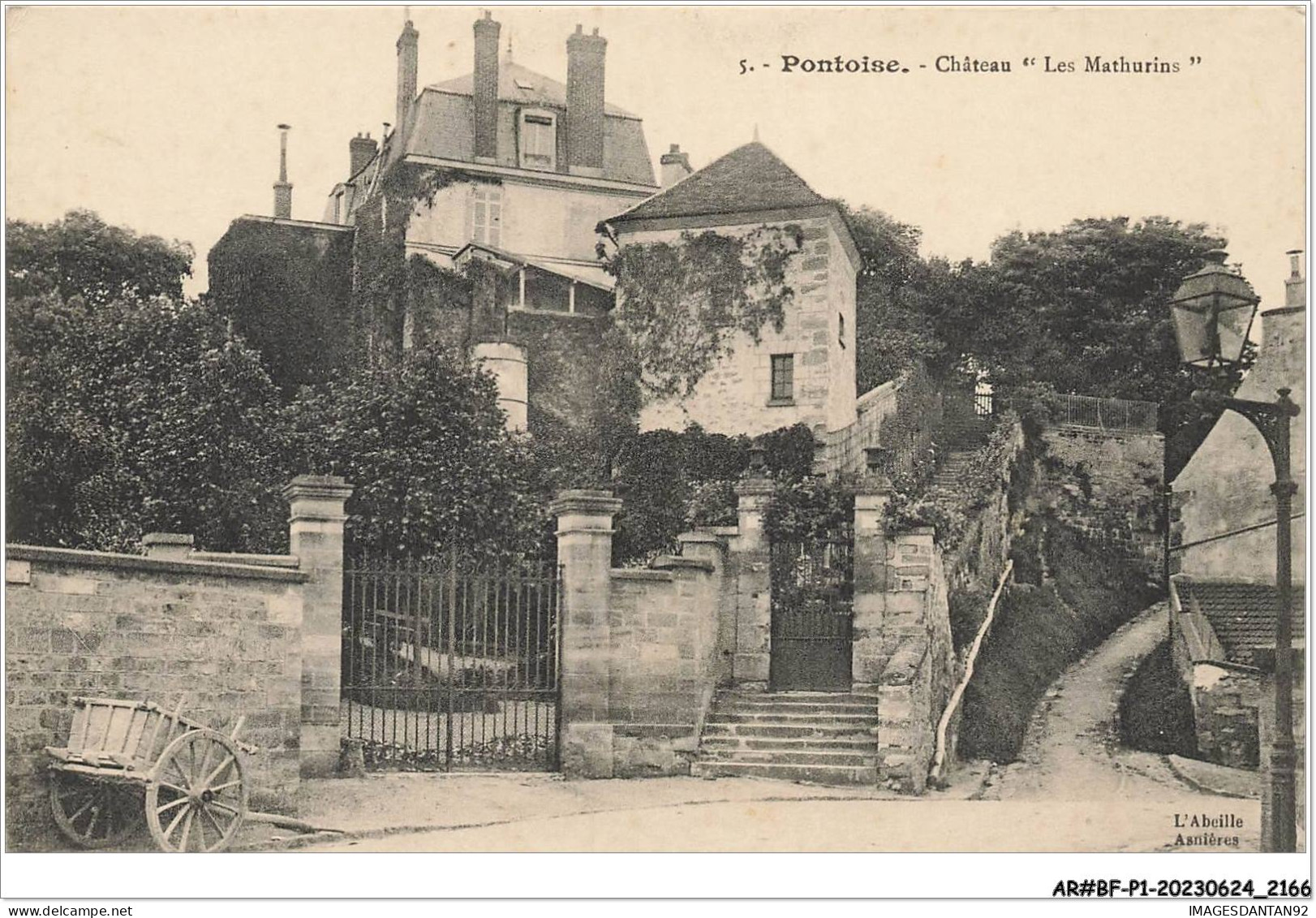 AR#BFP1-95-1085 - PONTOISE - Château Les Mathurins - NÂ°3 - Pontoise