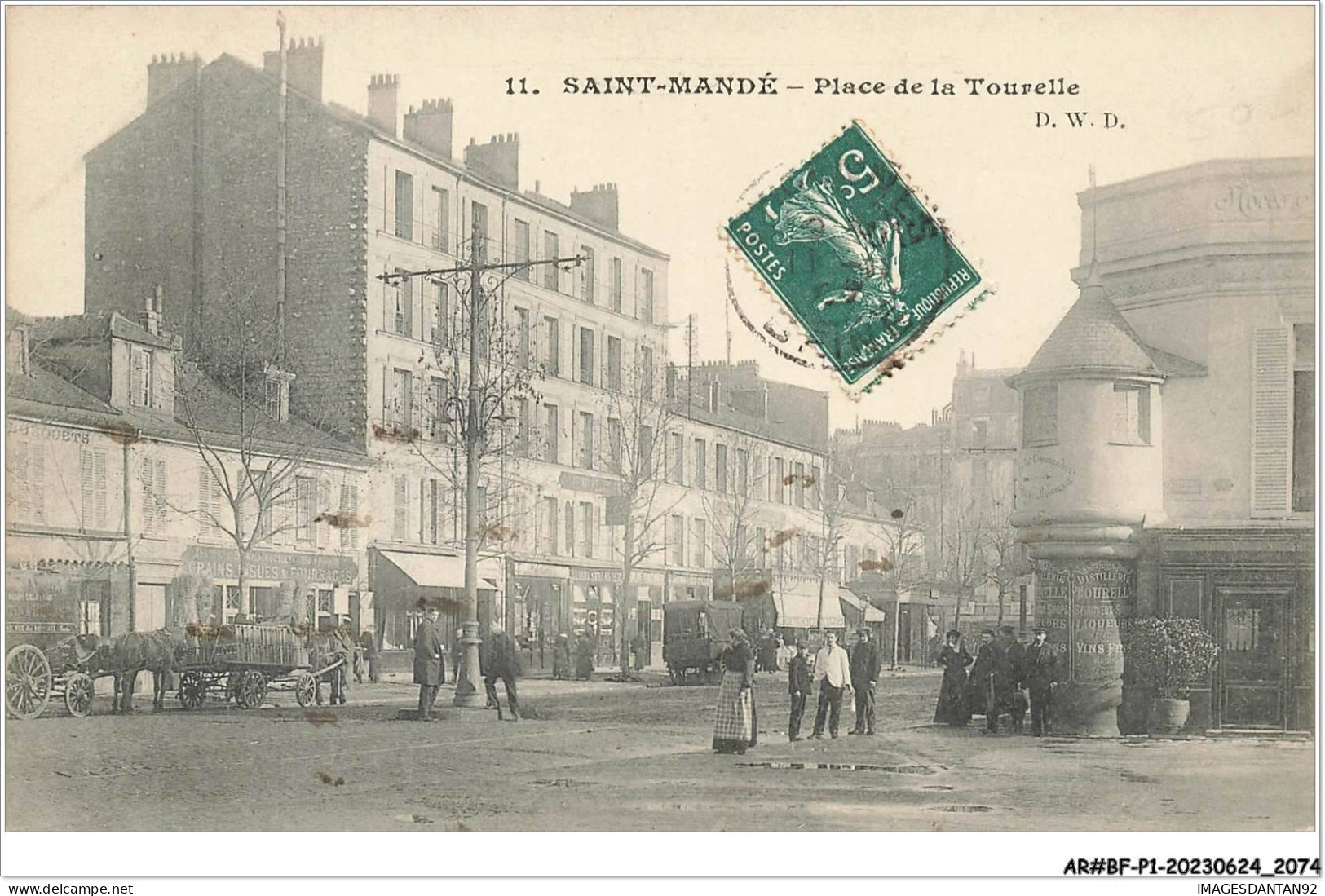 AR#BFP1-94-1040 - SAINT-MANDE - Place De La Tourelle - Saint Mande