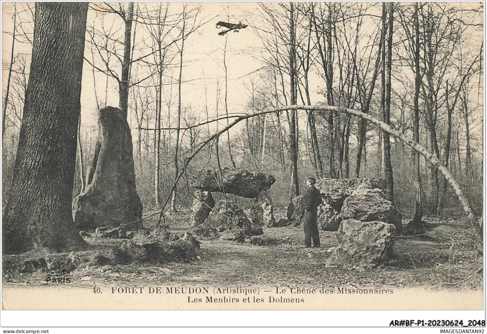 AR#BFP1-92-1027 - Forêt De MEUDON - Le Chène Des Missionnaires - Les Menhirs Et Le Dolmens - Meudon