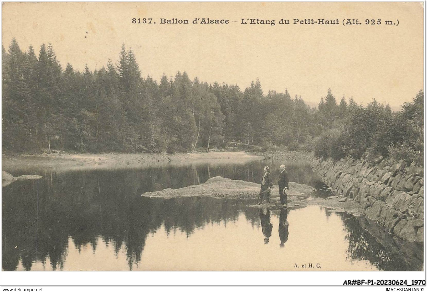 AR#BFP1-90-0986 - Ballon D'Alsace - L'etang Du Petit-Haut - Altri & Non Classificati