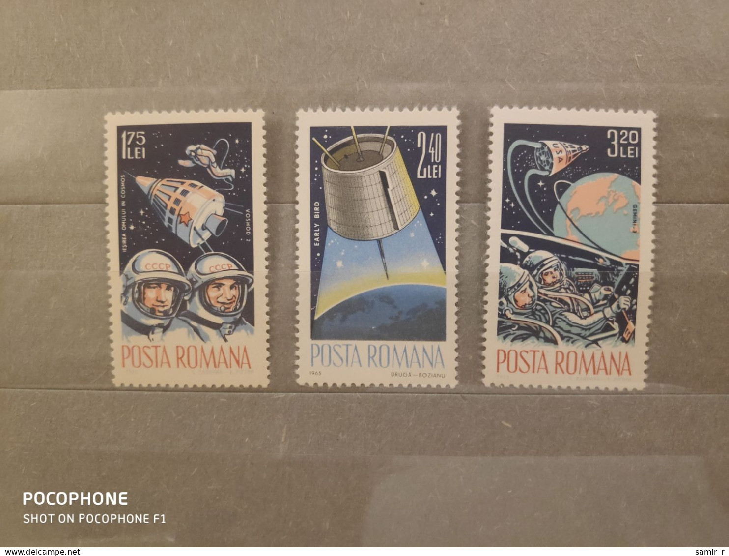 1965	Romania	Space (F92) - Nuevos