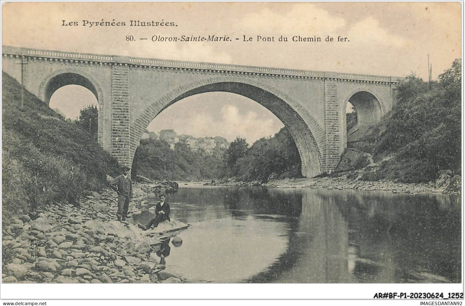 AR#BFP1-64-0627 - OLORON-SAINTE-MARIE - Le Pont De Chemin De Fer - Oloron Sainte Marie