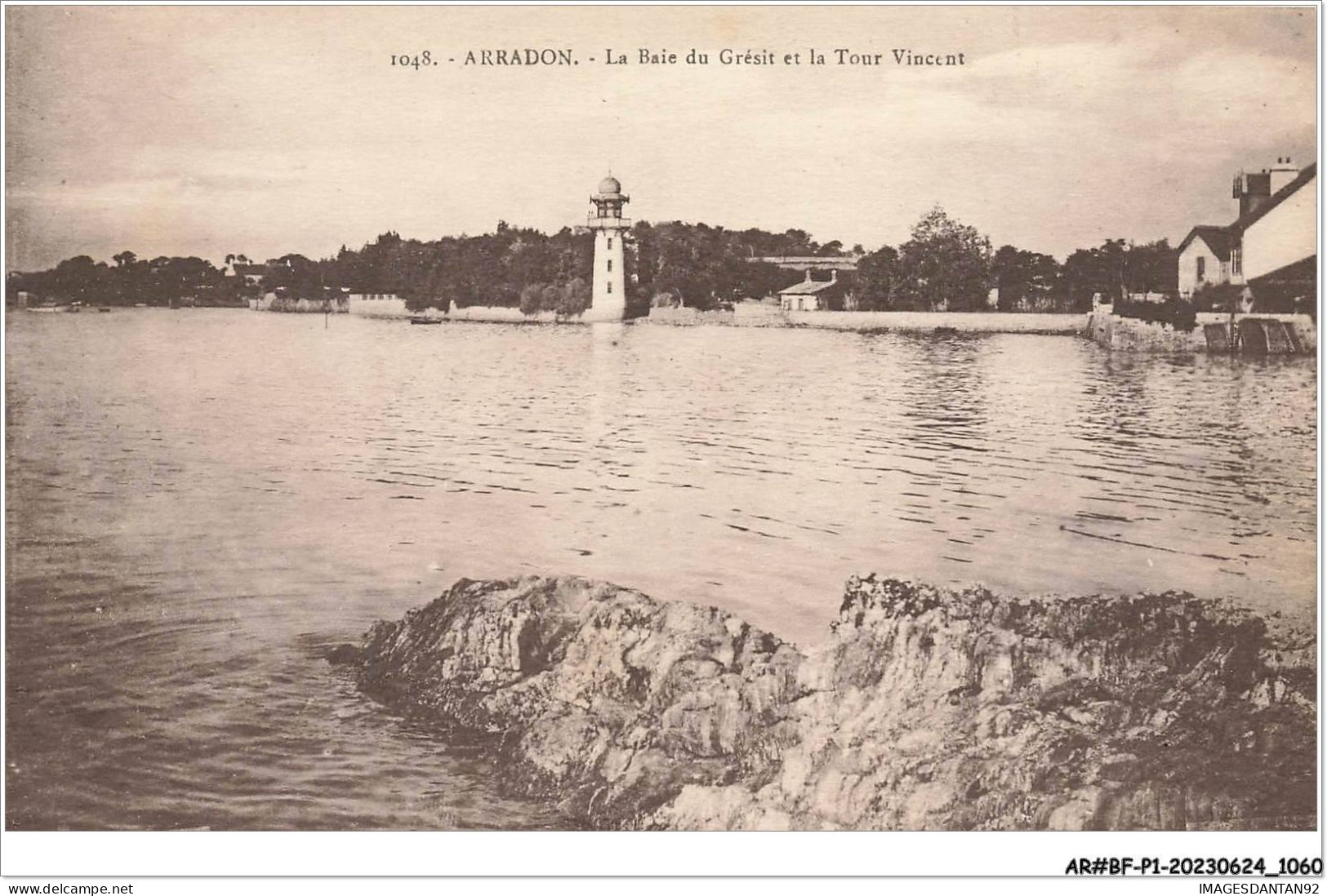 AR#BFP1-56-0531 - ARRADON - La Baie Du Grésit Et La Tour Vincent - Arradon