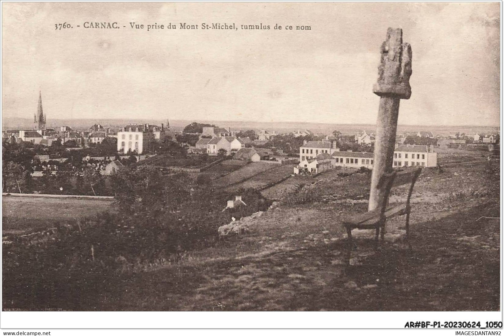 AR#BFP1-56-0526 - CARNAC - Vue Prise Du Mont Saint-Michel - Tumulus De Ce Nom - Carnac