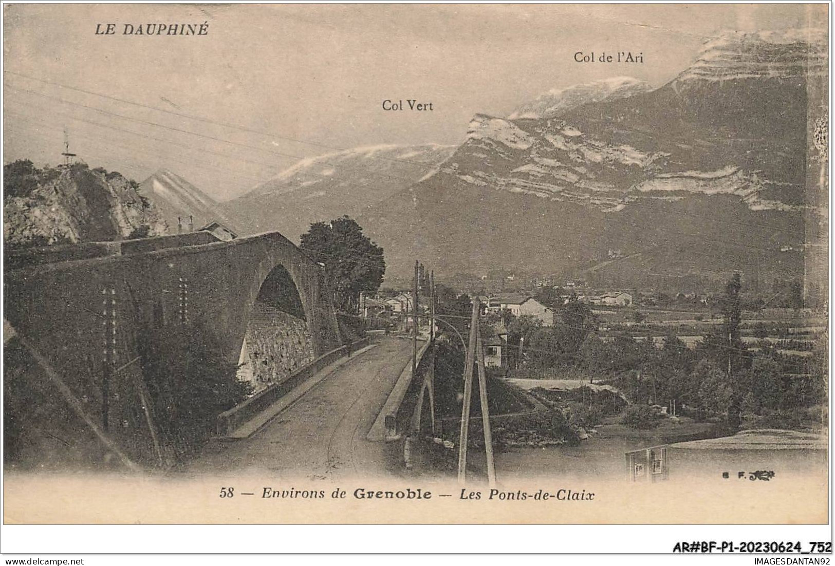 AR#BFP1-38-0376 - Environs De GRENOBLE à VIZILLE - Les Ponts-de-Claix - Grenoble
