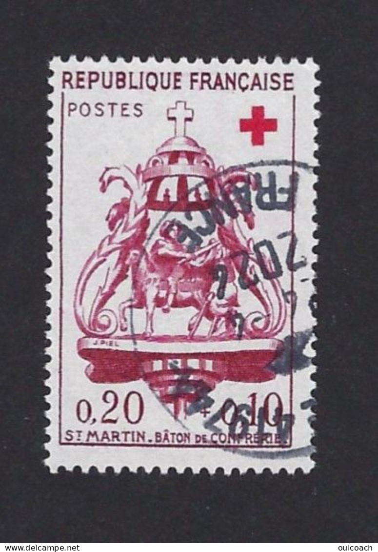 Bâton Confrérie Saint-Martin, Croix-Rouge 1278 - Rode Kruis