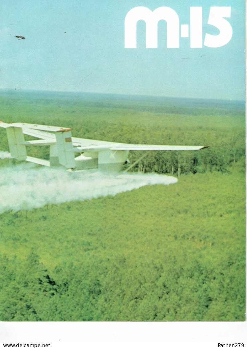 Brochure De Présentation De L'aéronef Polonais PZL M-15 - Aviazione