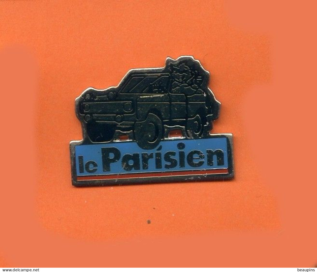 Rare Pins Media Presse Journal Le Parisien Auto Fr732 - Medios De Comunicación