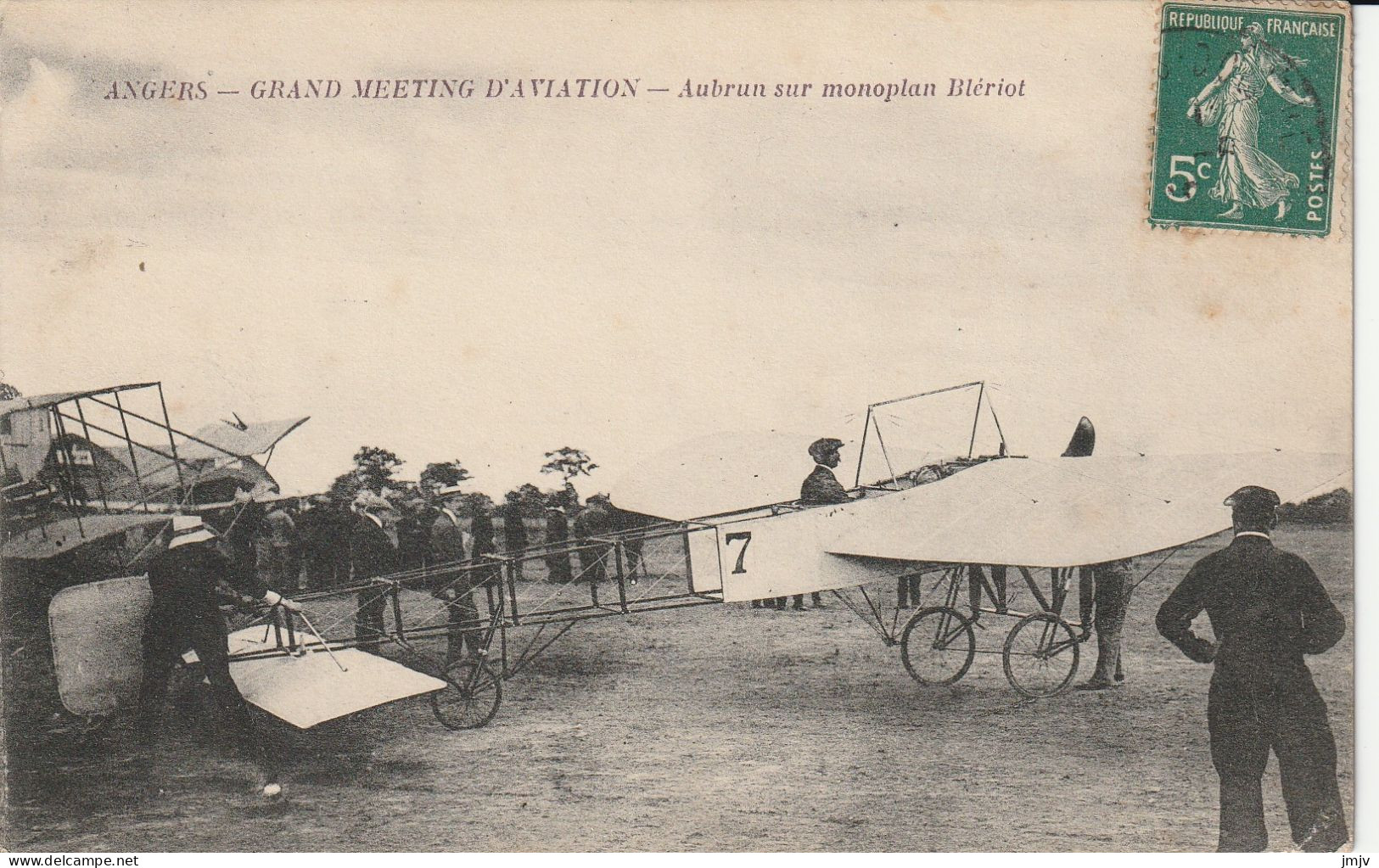 AUBRUN SUR MANOPLAN BLERIOT - Airmen, Fliers