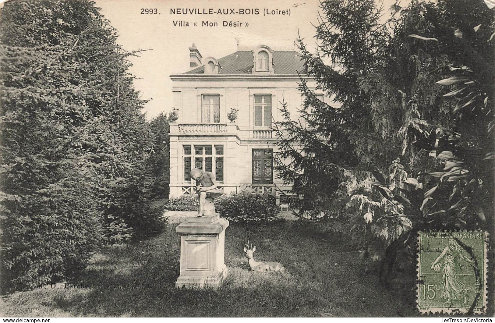 FRANCE - Neuville Aux Bois - Villa Mon Désir - Carte Postale Ancienne - Sonstige & Ohne Zuordnung