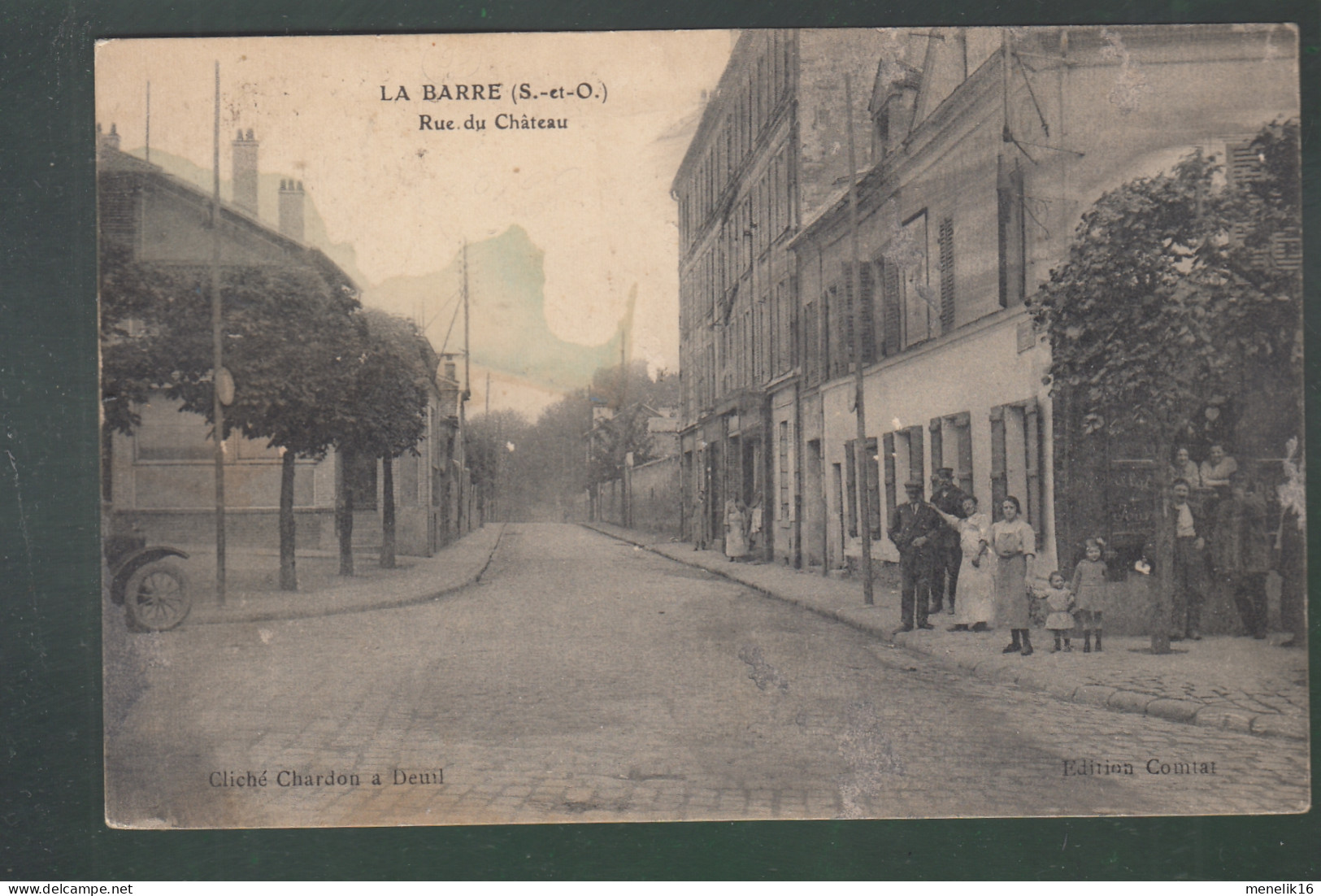 CP - 95 - La Barre - Rue Du Château - Other & Unclassified