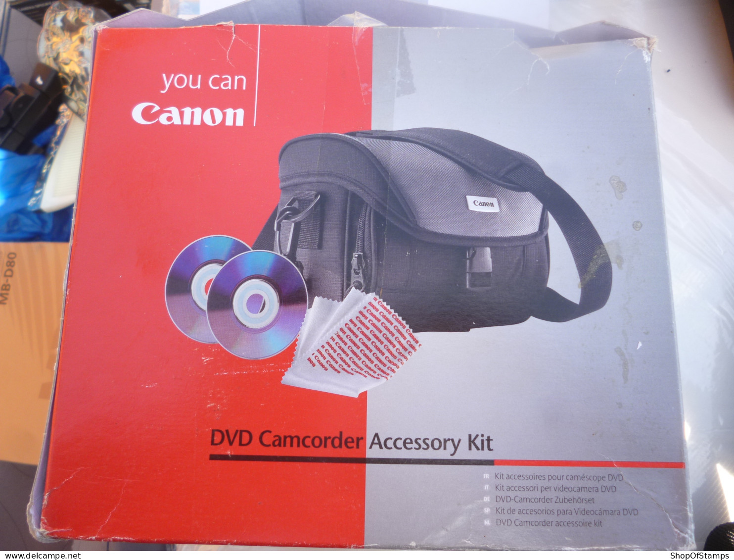 CAMERA ACCESSORIES: CANON DVD CAMCORDER KIT - Supplies And Equipment