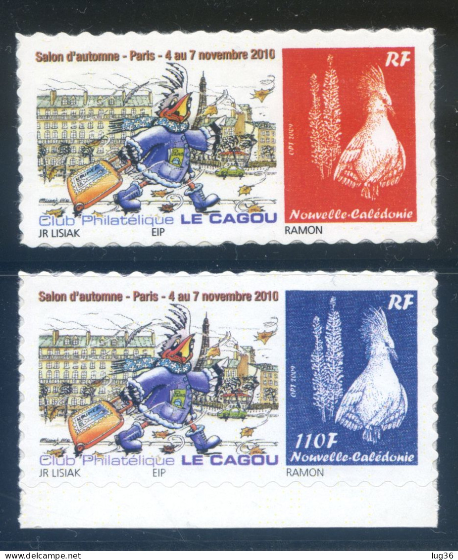 Timbres Personnalisés 2010  - Club Le Cagou - Nouvelle Caledonie - NEUF XX - Unused Stamps