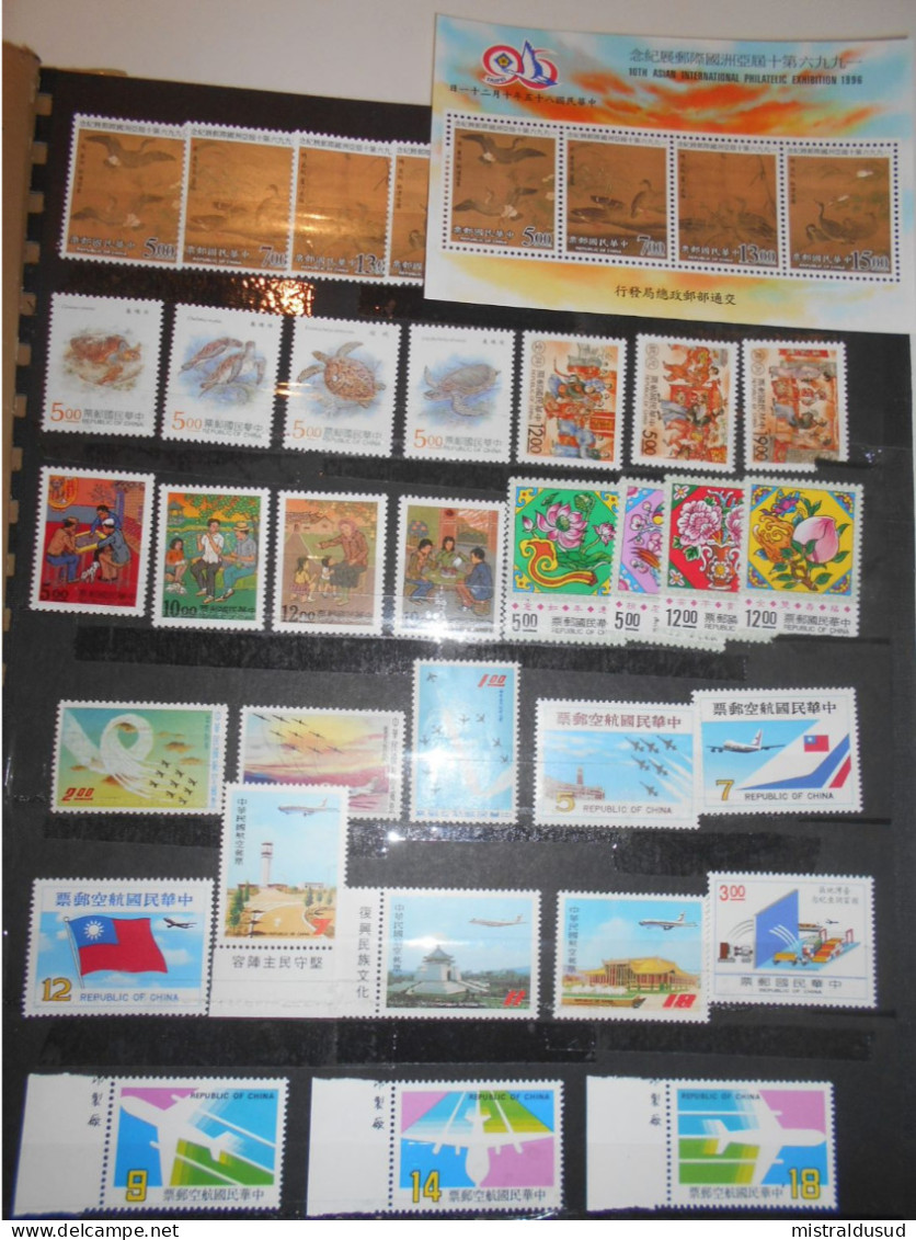 Taiwan çolleçtion , 35 Timbres Neufs - Collections, Lots & Series