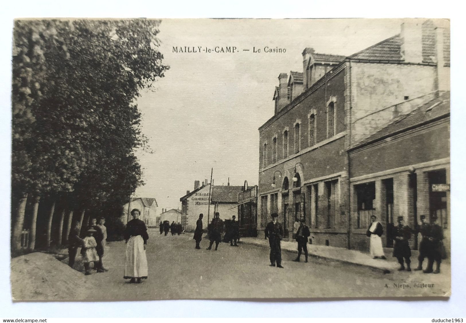 CPA - 10.Mailly Le Camp. Le Casino - Mailly-le-Camp