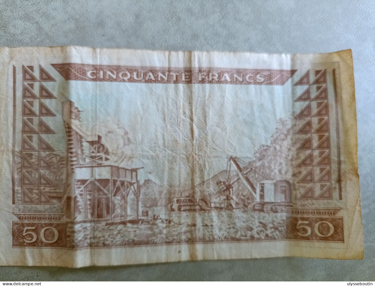 Billet 50 Francs 1960 - Guinea