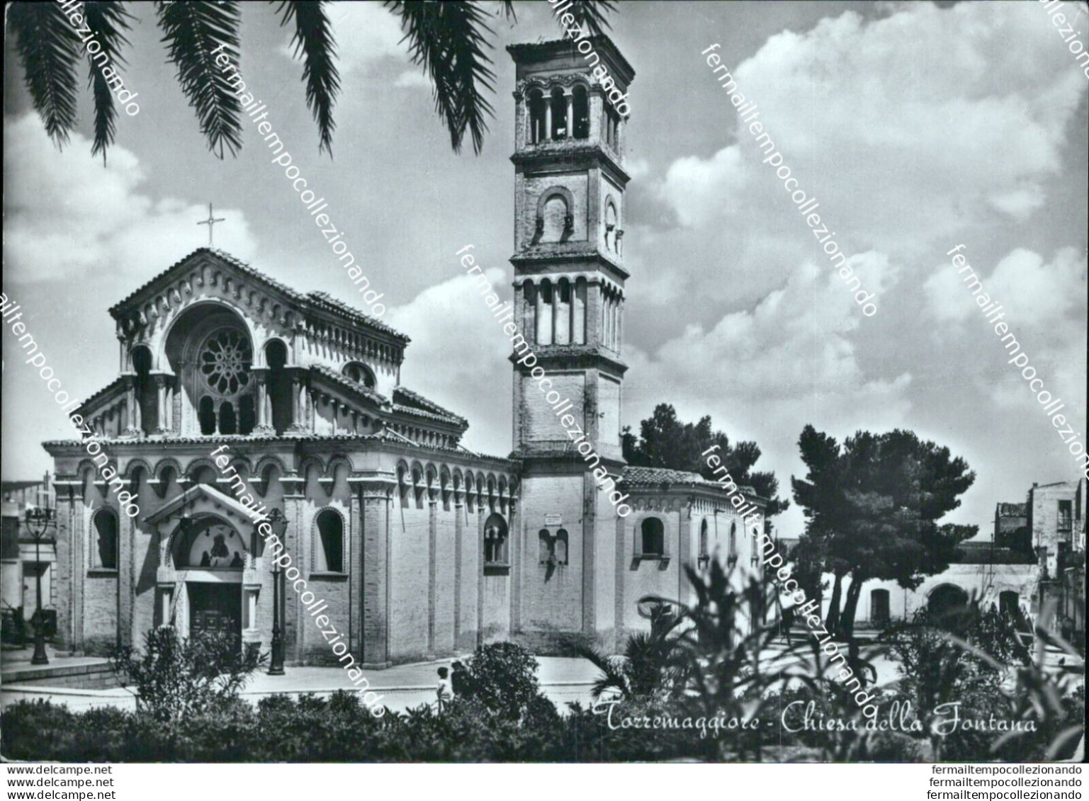 At752 Cartolina Torremaggiore Chiesa Della Fontana Piega  Provincia Di Foggia - Foggia