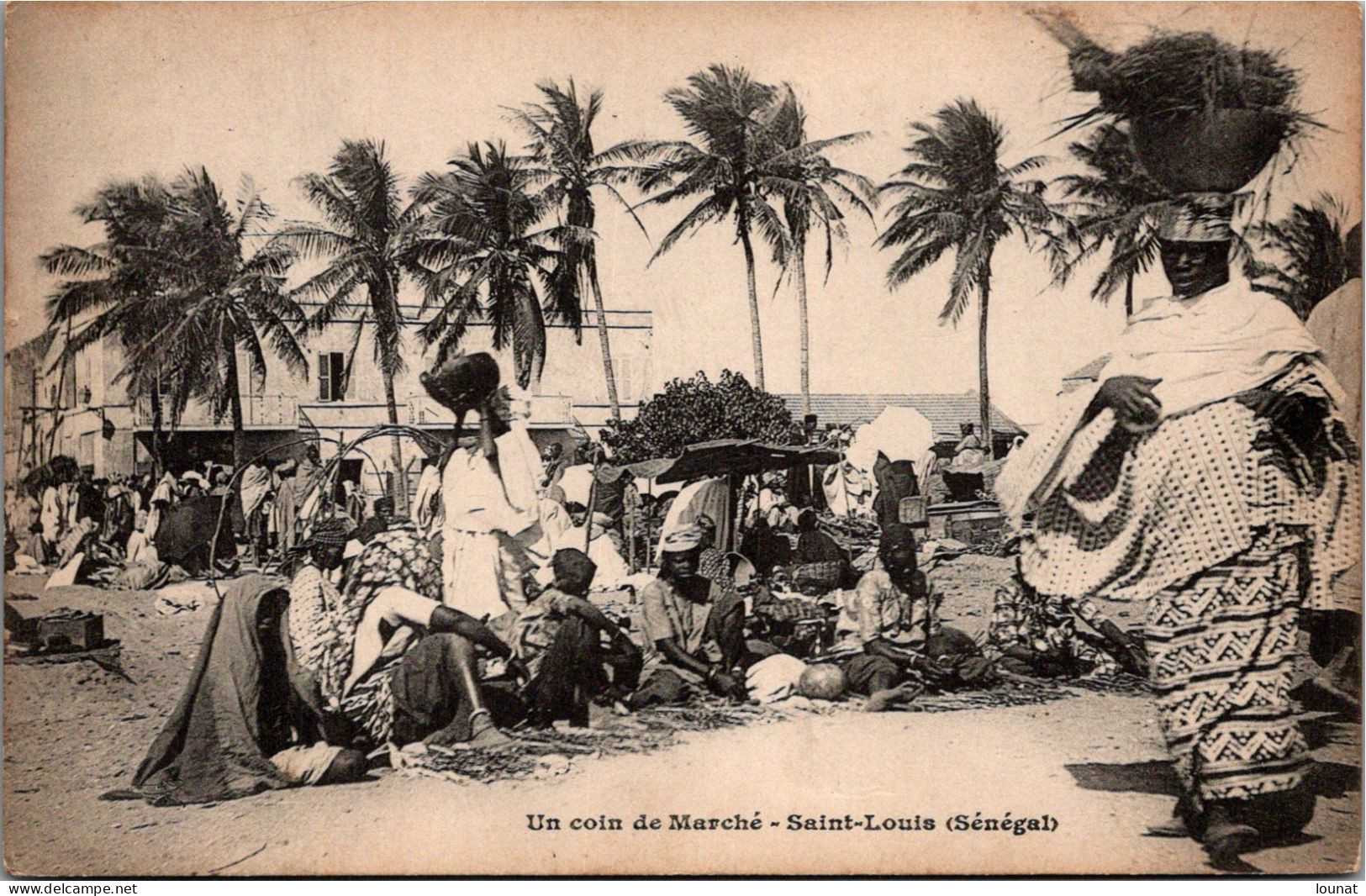 Sénégal - Saint LOUIS - Un Coin De Marché - Senegal