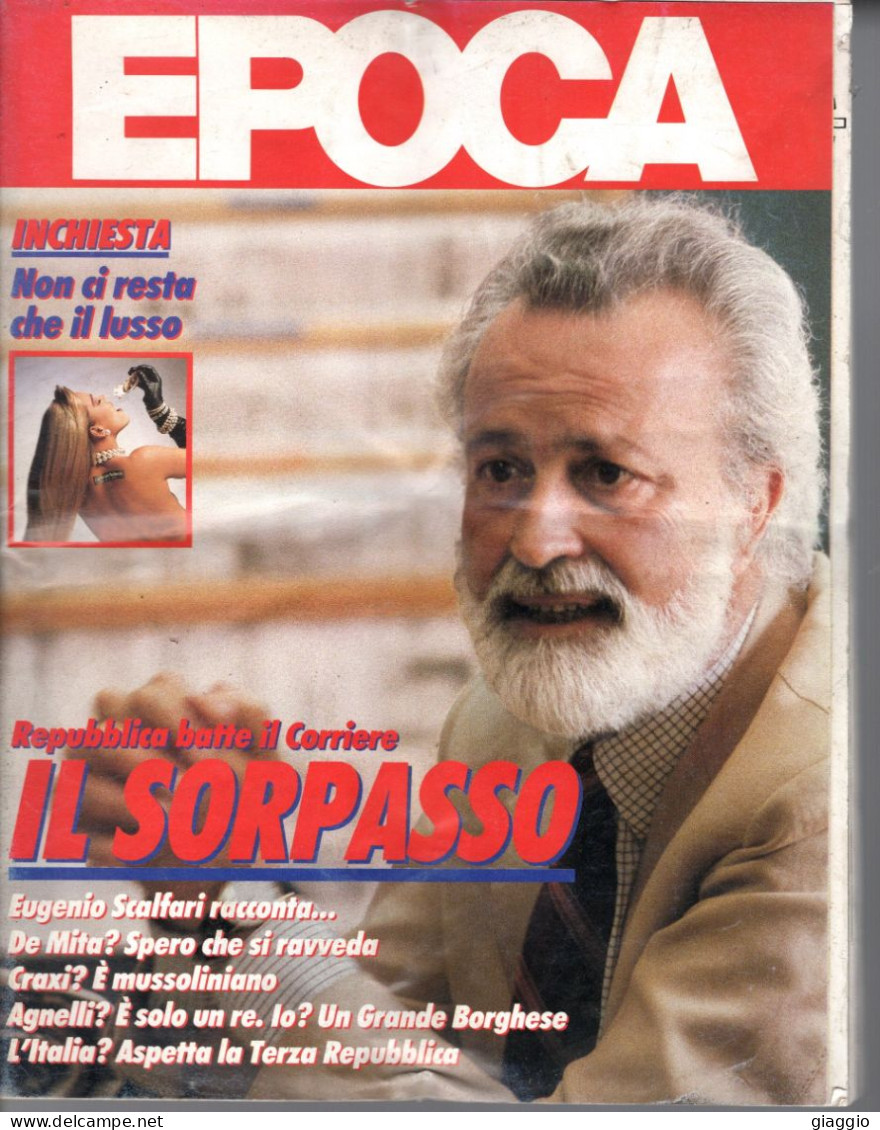 °°° RIVISTA EPOCA N° 1889 DEL 19 DICEMBRE 1986 °°° - Andere & Zonder Classificatie