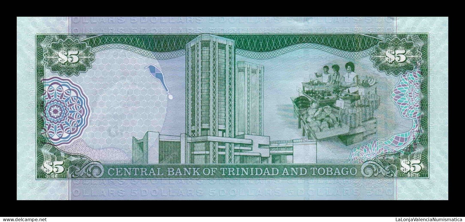 Trinidad & Tobago 5 Dollars 2006 Pick 47a Sc Unc - Trinité & Tobago