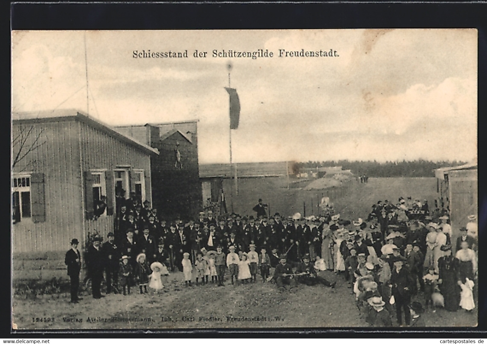 AK Freudenstadt, Schiessstand Der Schützengilde  - Jacht