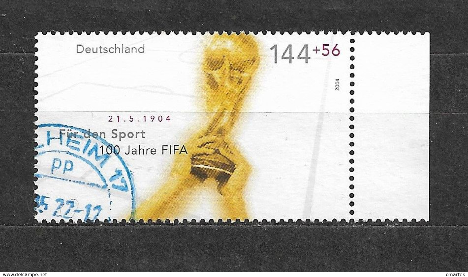 Deutschland Germany BRD 2004 ⊙ Mi 2328 FIFA World Cup Trophy. - Usados