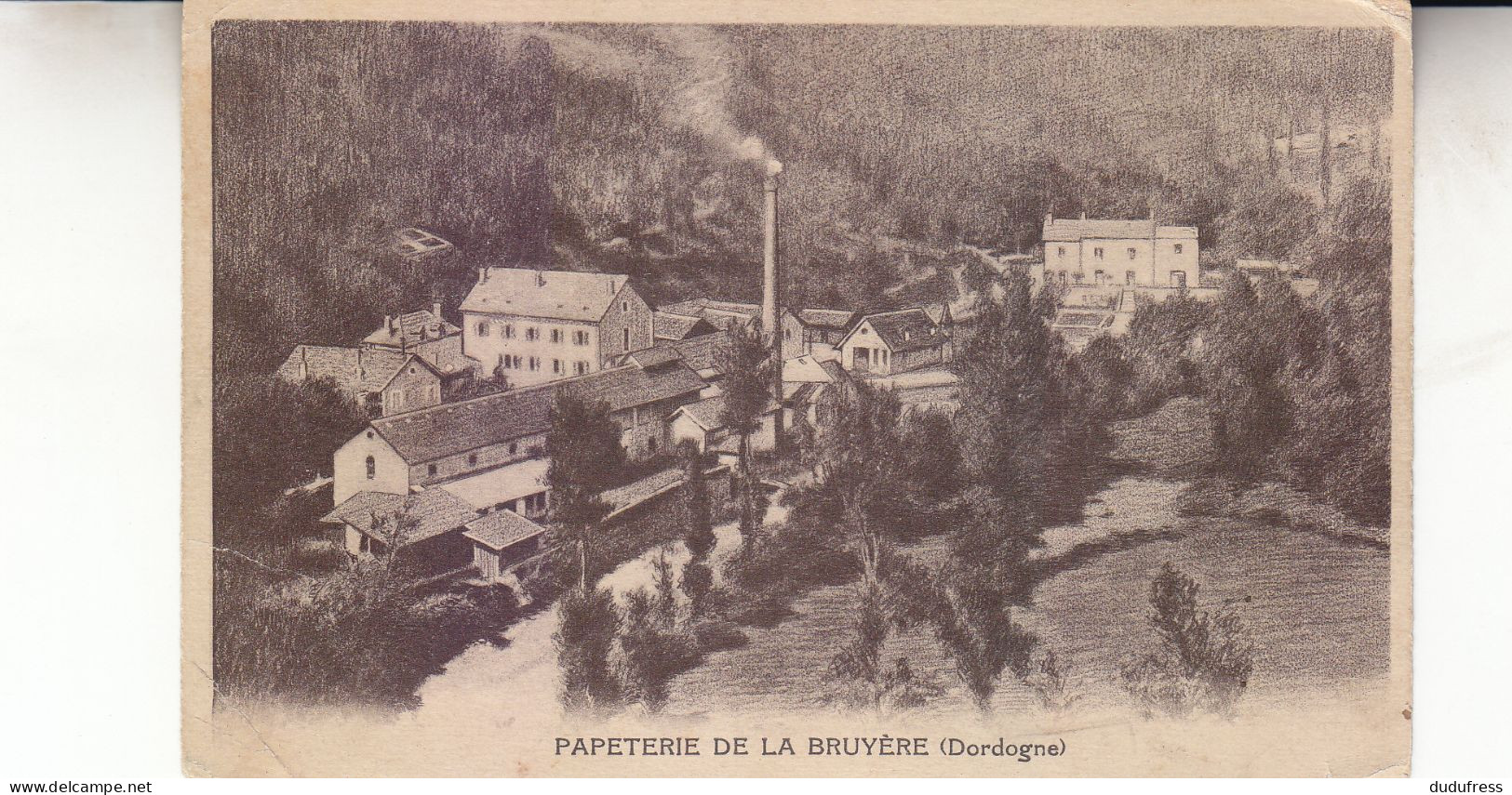 THIVIERS  PAPETERIE DE LA BREGERE - Thiviers