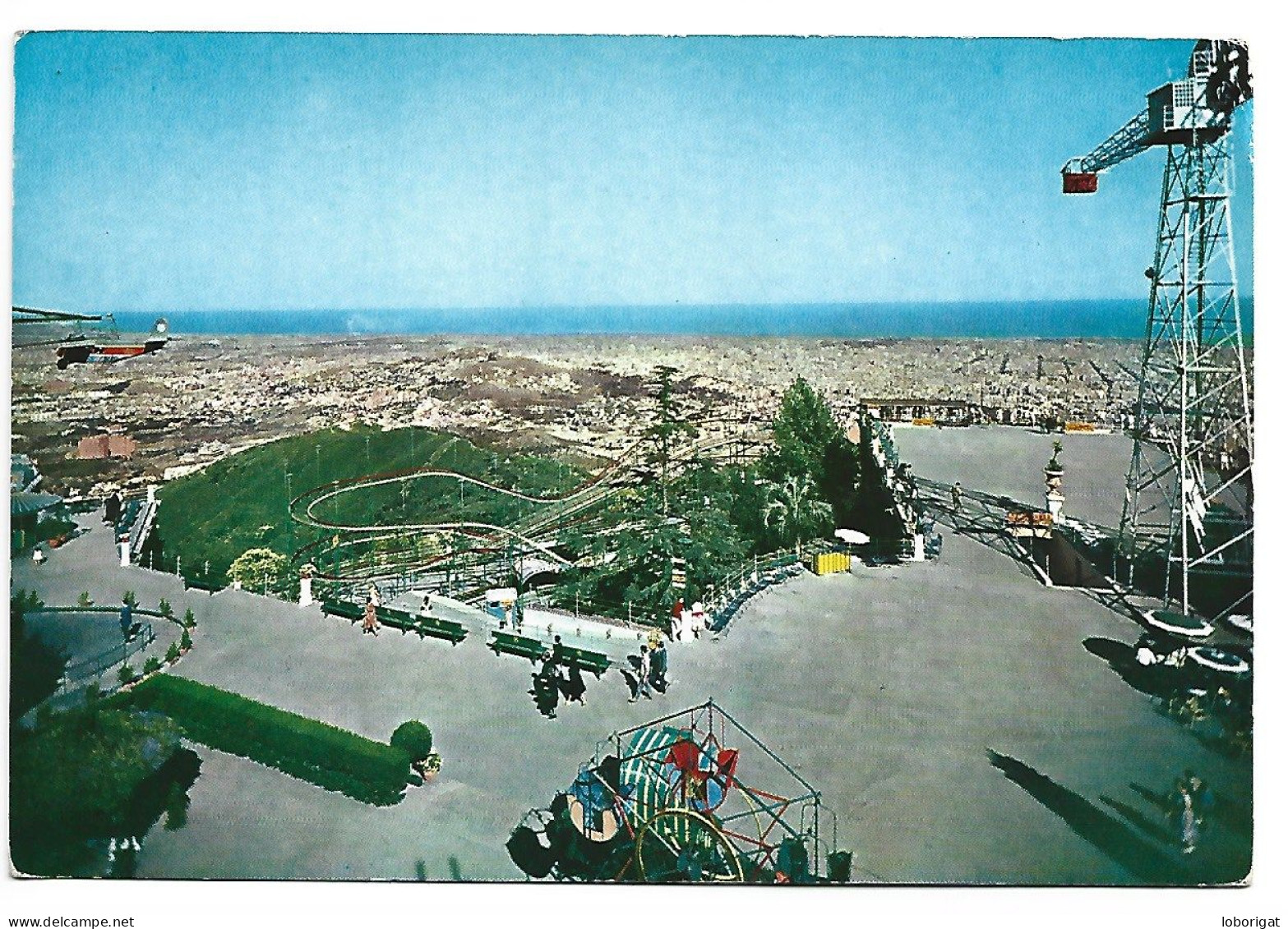 CUMBRE DEL TIBIDABO Y ATRACCIONES.-  BARCELONA.- ( CATALUNYA ) - Barcelona