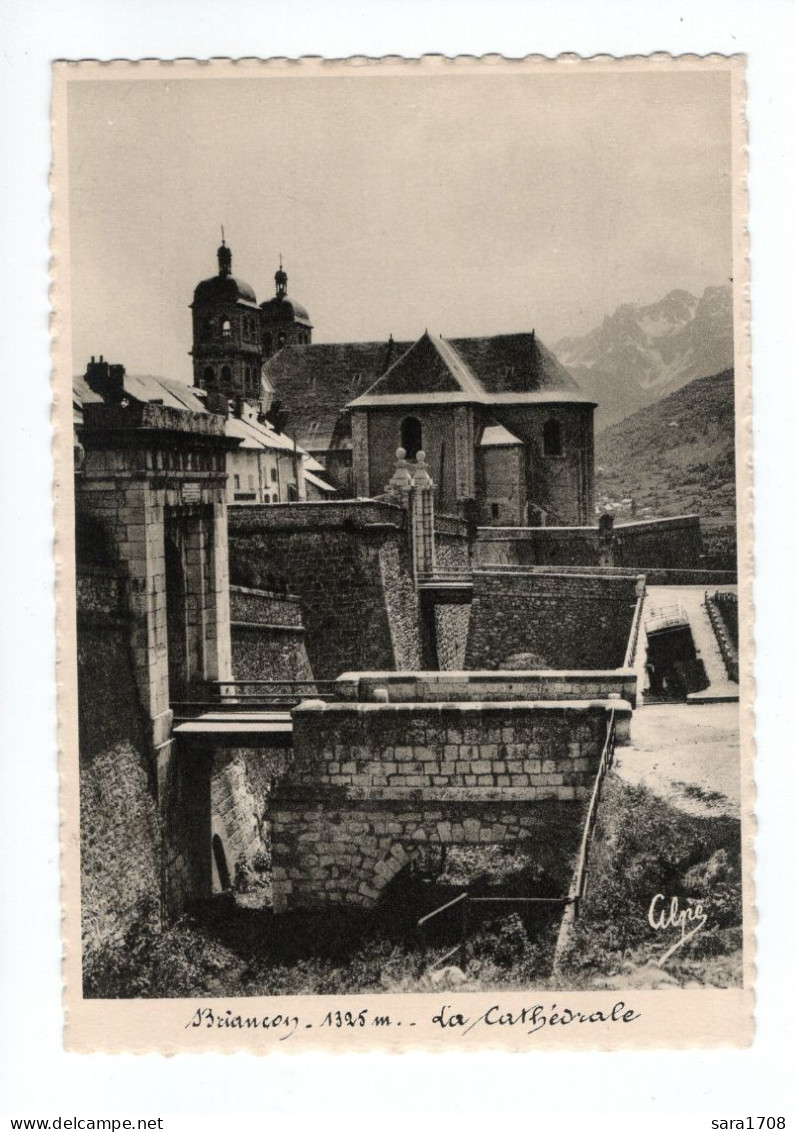 05 BRIANÇON, La Cathédrale. édition Luxe De La Librairie Alpine N°889. Année 1955. - Briancon