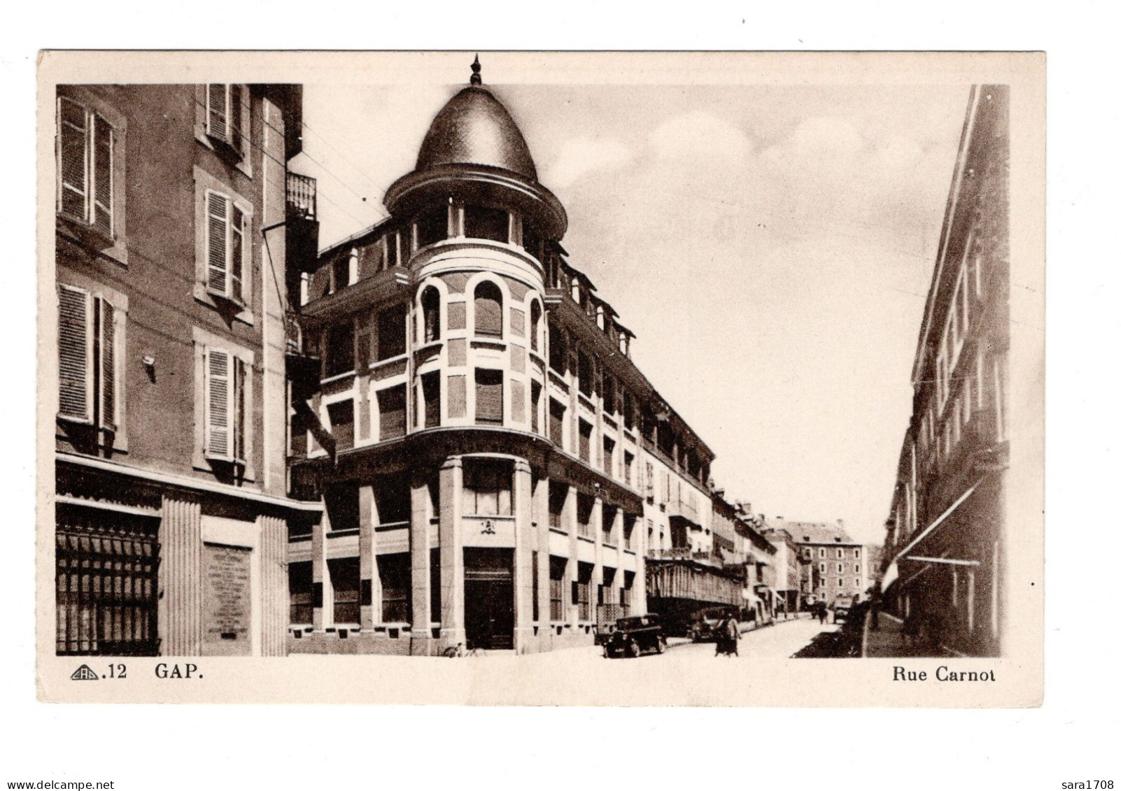 05 GAP, Rue Carnot. 2 SCAN. - Gap