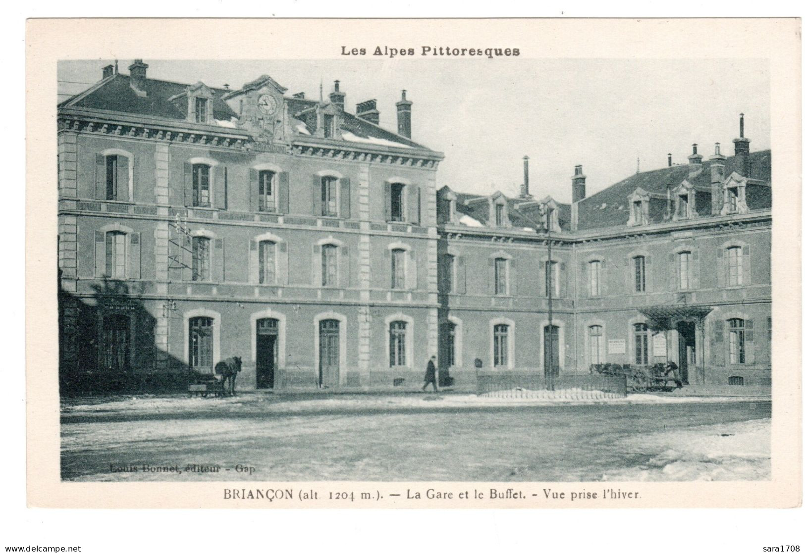 05 BRIANÇON, La Gare Et Le Buffet. - Briancon