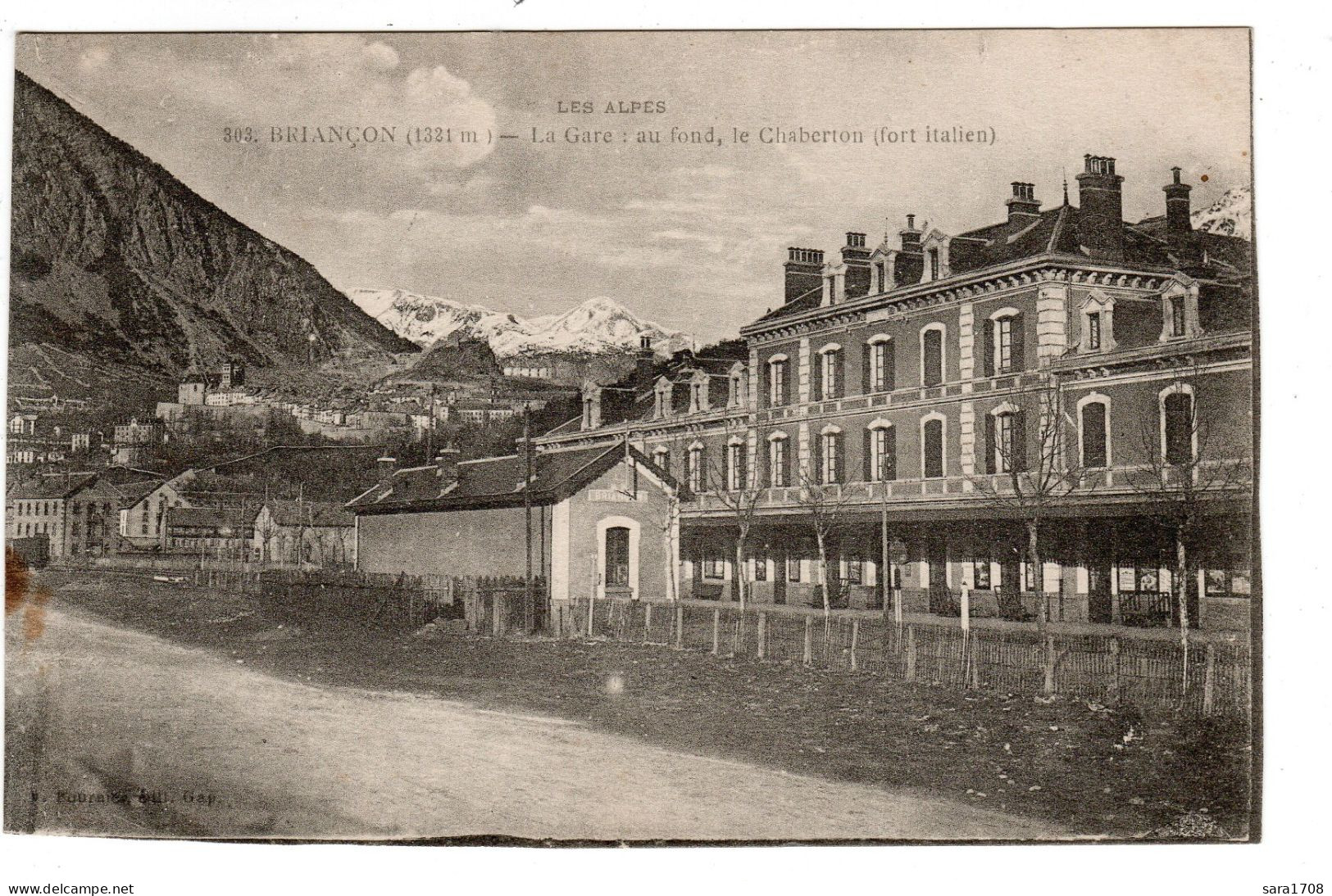 05 BRIANÇON, La Gare. 2 SCAN. - Briancon