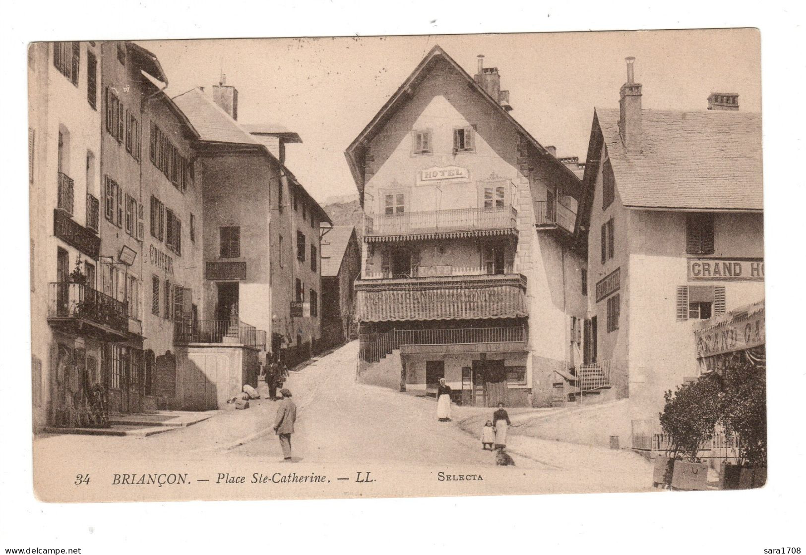 05 BRIANCON, Place Sainte Catherine.  - Briancon