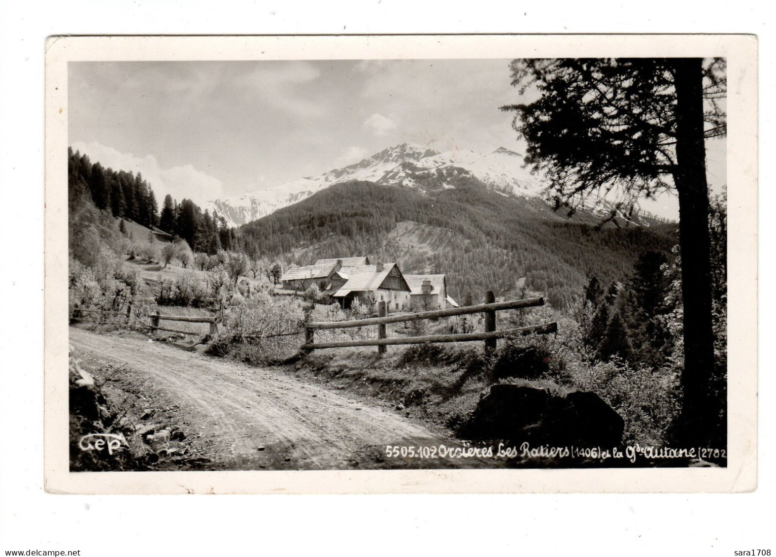 05 Champsaur, ORCIÈRES.  Les RATIERS Et La Grande Autane. - Orcieres