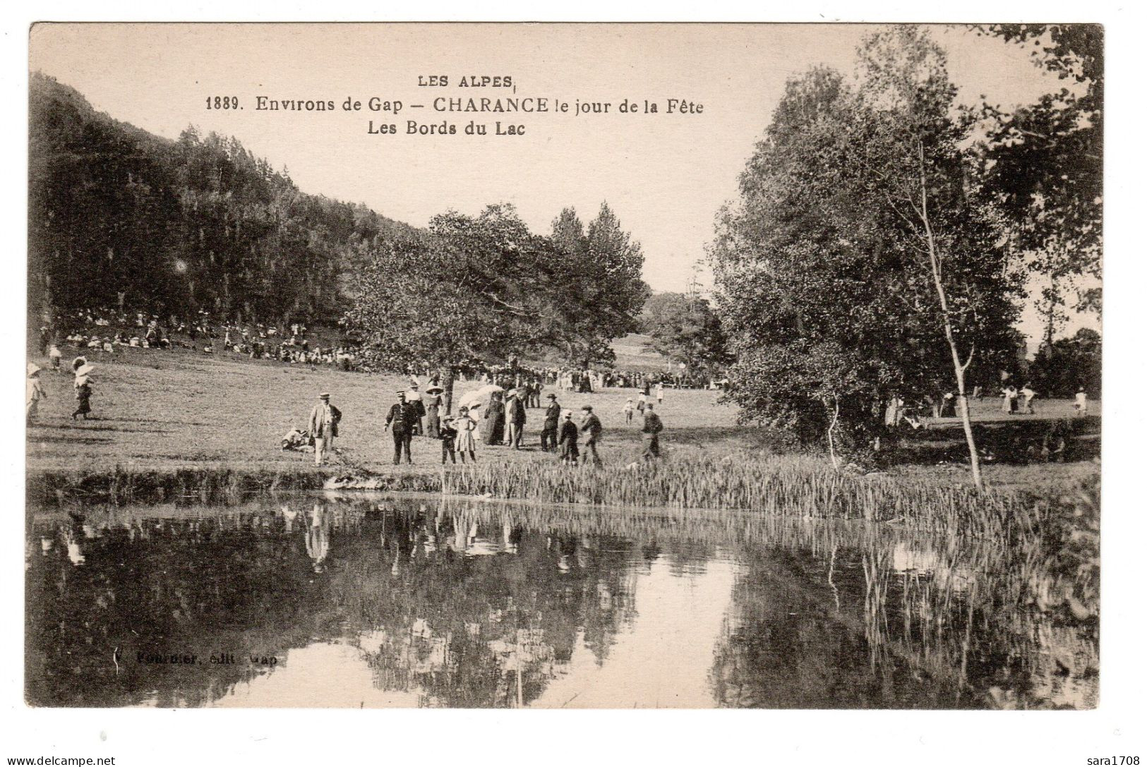 05 GAP, CHARANCE.  Le Jour De La Fête, Les Bords Du Lac. - Gap