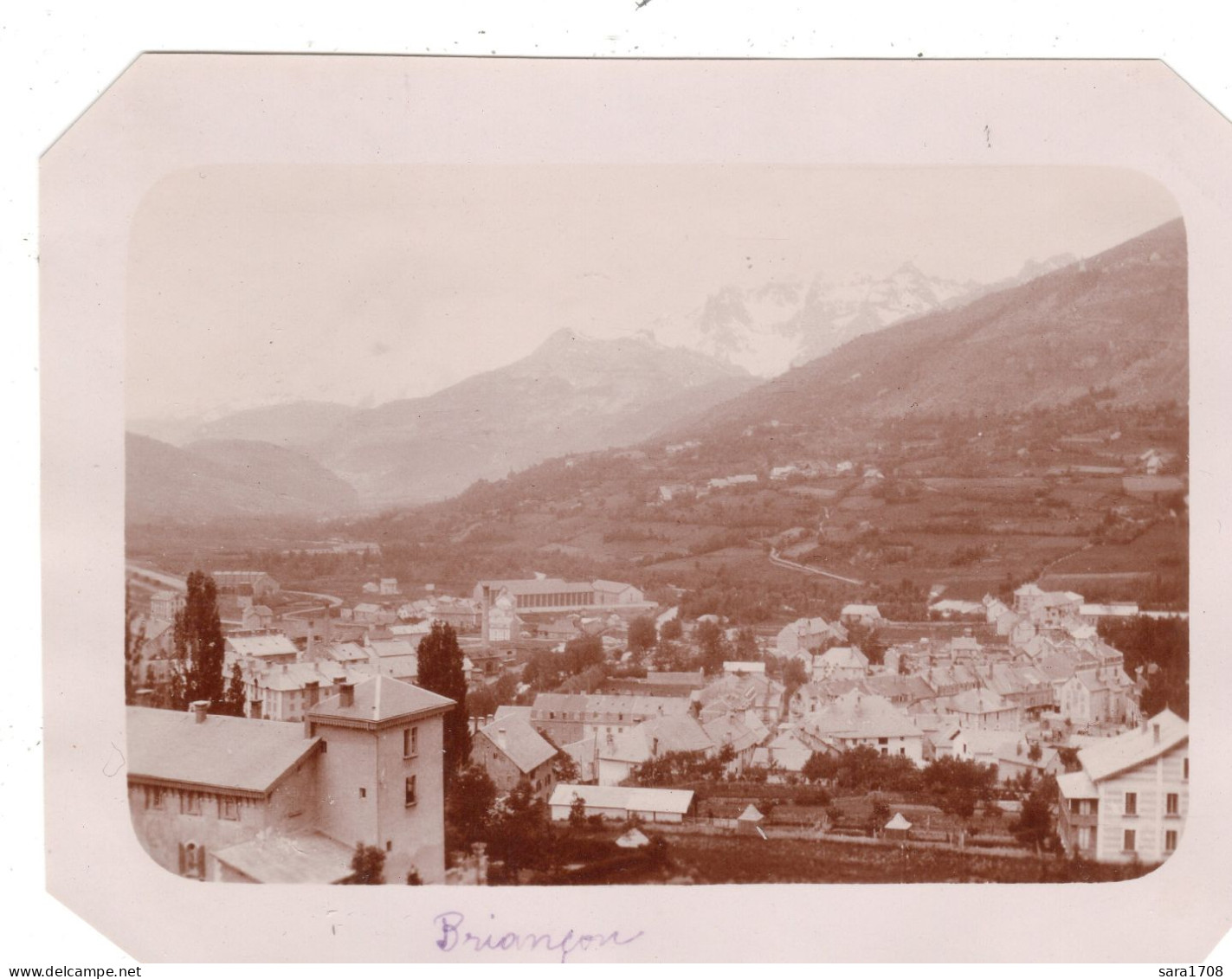 05 PHOTO De BRIANÇON Vers 1880. Dimensions 12 X 8,5cm. - Briancon