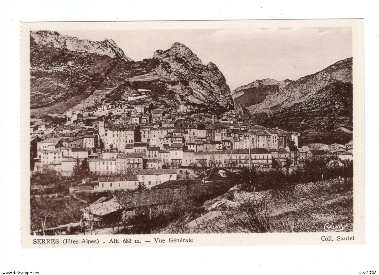 05 SERRES, Alt 682 M, Vue Générale.. Coll SAUTEL. - Sonstige & Ohne Zuordnung