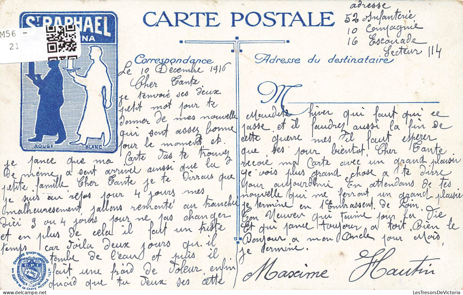 CELEBRITE - Personnage Historique - St Raphaël Quinquina - Joffre - LVE - Pierre Petit - Carte Postale Ancienne - Historische Persönlichkeiten