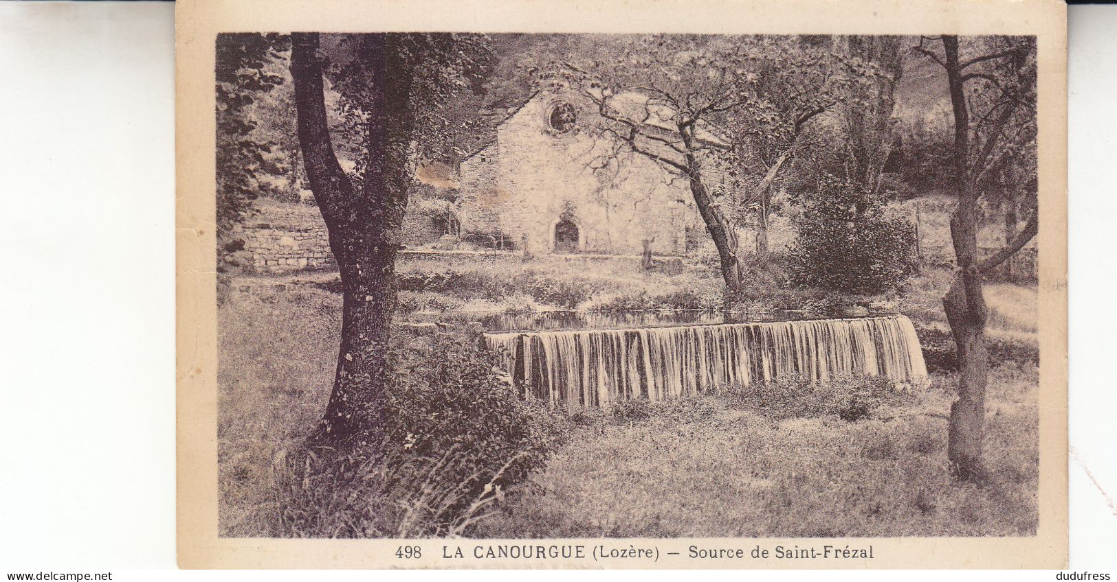 LA CANOURGUE SOURCE DE ST FREZAL - Sonstige & Ohne Zuordnung