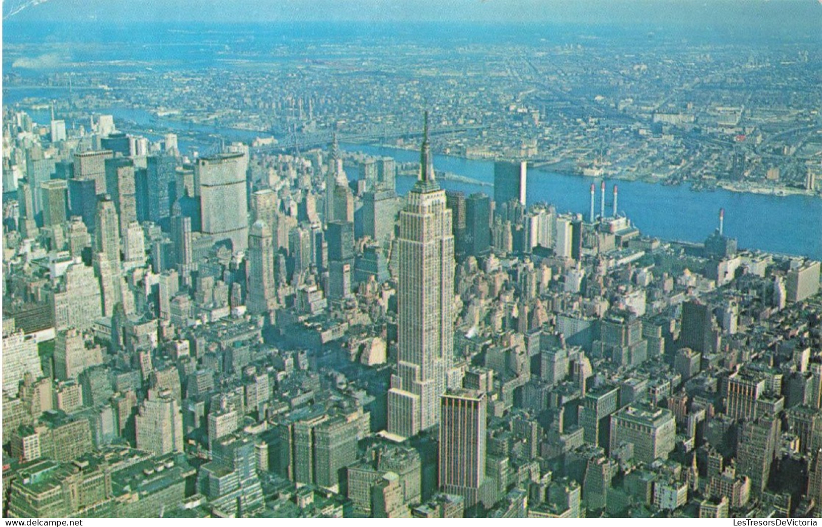 ETATS-UNIS - New York City - Aerial View Of Midtown Manhattan - Carte Postale - Otros & Sin Clasificación