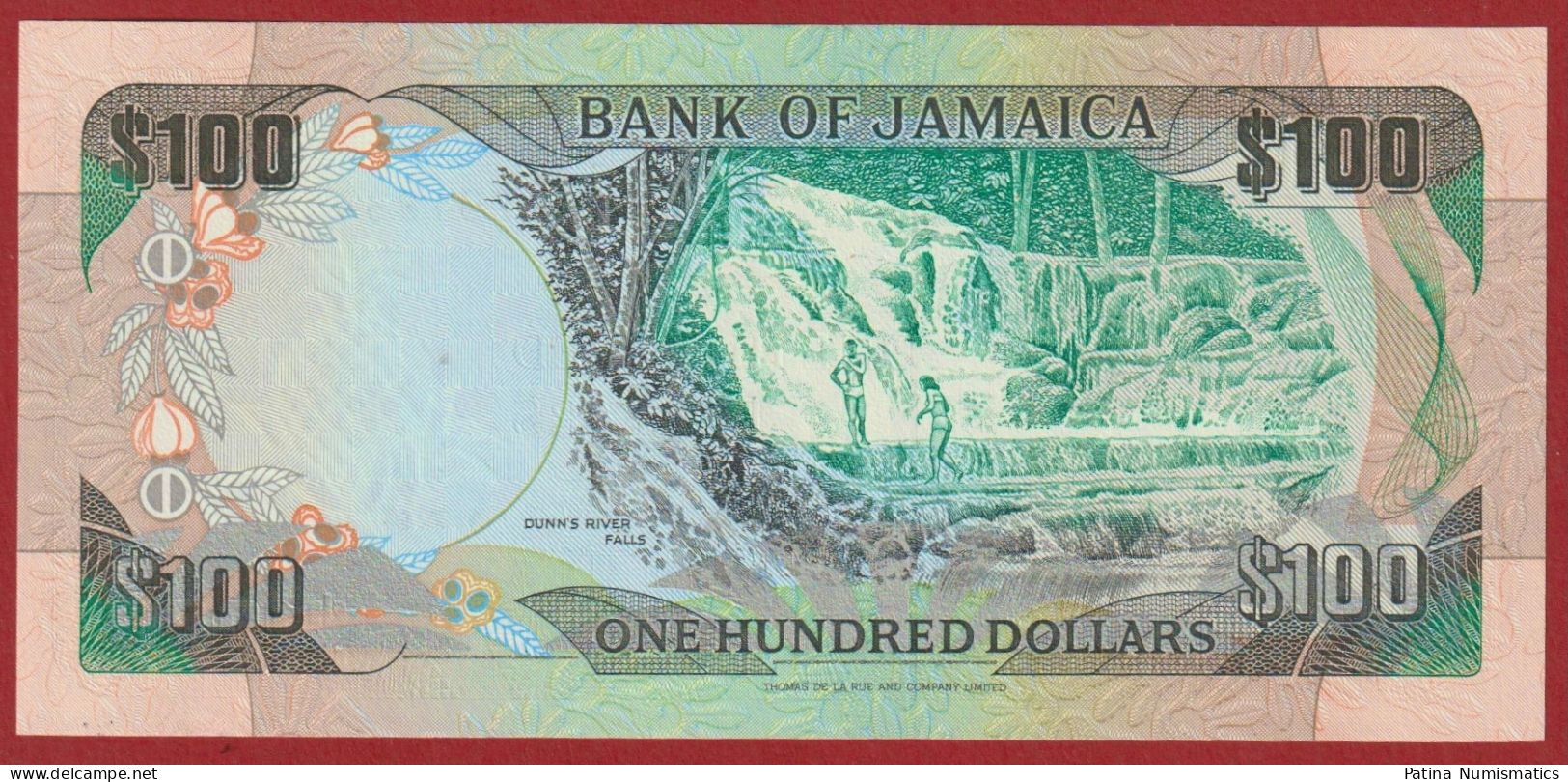 Jamaica 100 Dollars 1991 P 75 A Crisp Gem UNC - Jamaica