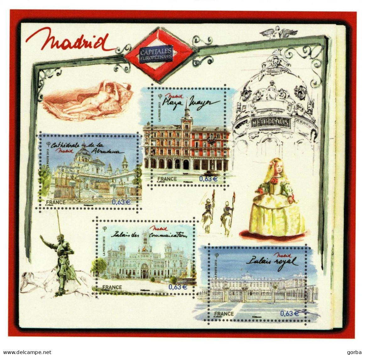 *Carte Maximum Entier Postal - Capitale D'Europe - MADRID - Neuve - Official Stationery