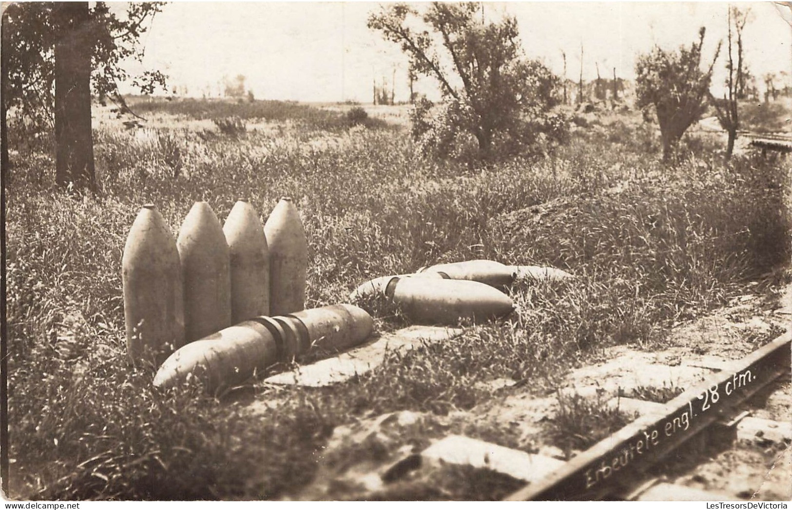 MILITARIA - Armements - Missiles - Chemin De Fer - Guerre - Carte Postale Ancienne - Other & Unclassified