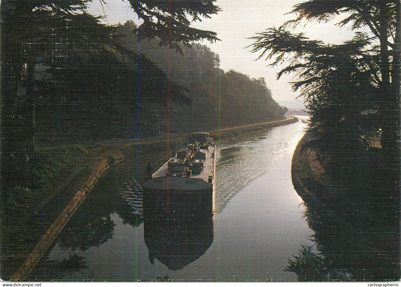 Navigation Sailing Vessels & Boats Themed Postcard Canal Du Midi - Velieri