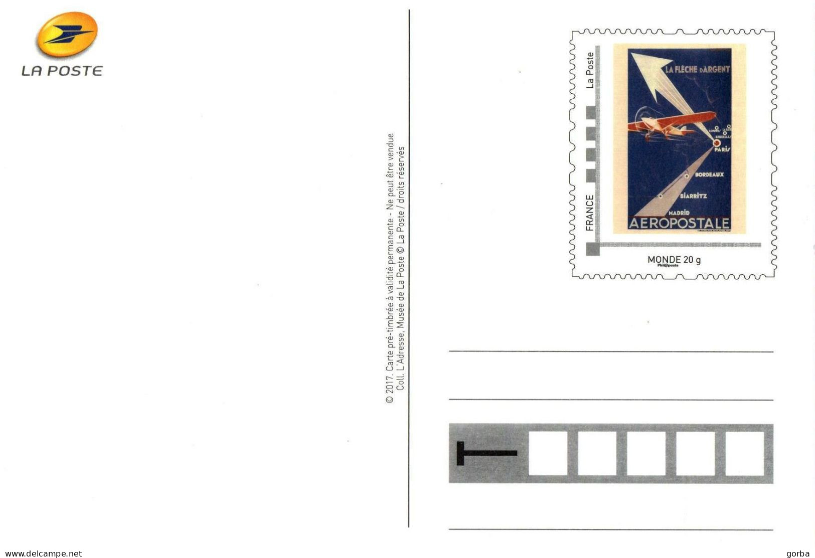 *Carte Maximum Entier Postal - Aeropostale - Neuve - Pseudo-officiële  Postwaardestukken